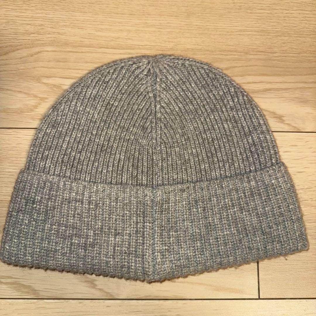 POLO ベア刺繍 グレー ニット帽