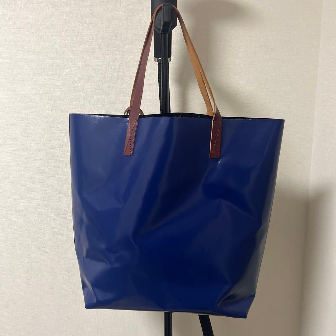 【美品】MARNI トートバッグ トライベッカ　PVC