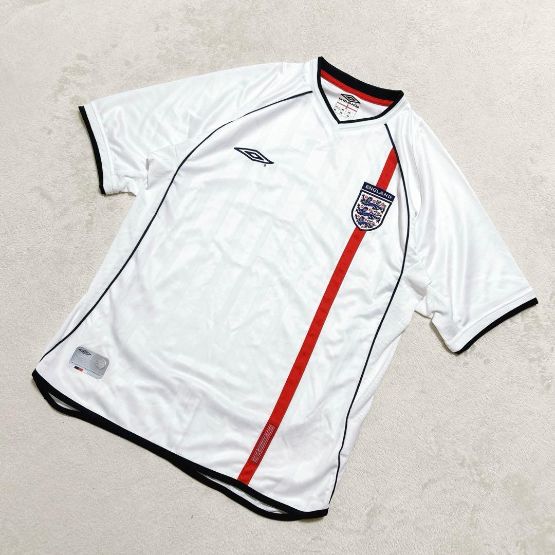 未使用級 イングランド代表 ２００２（H）日韓W杯モデル ユニフォーム サッカー