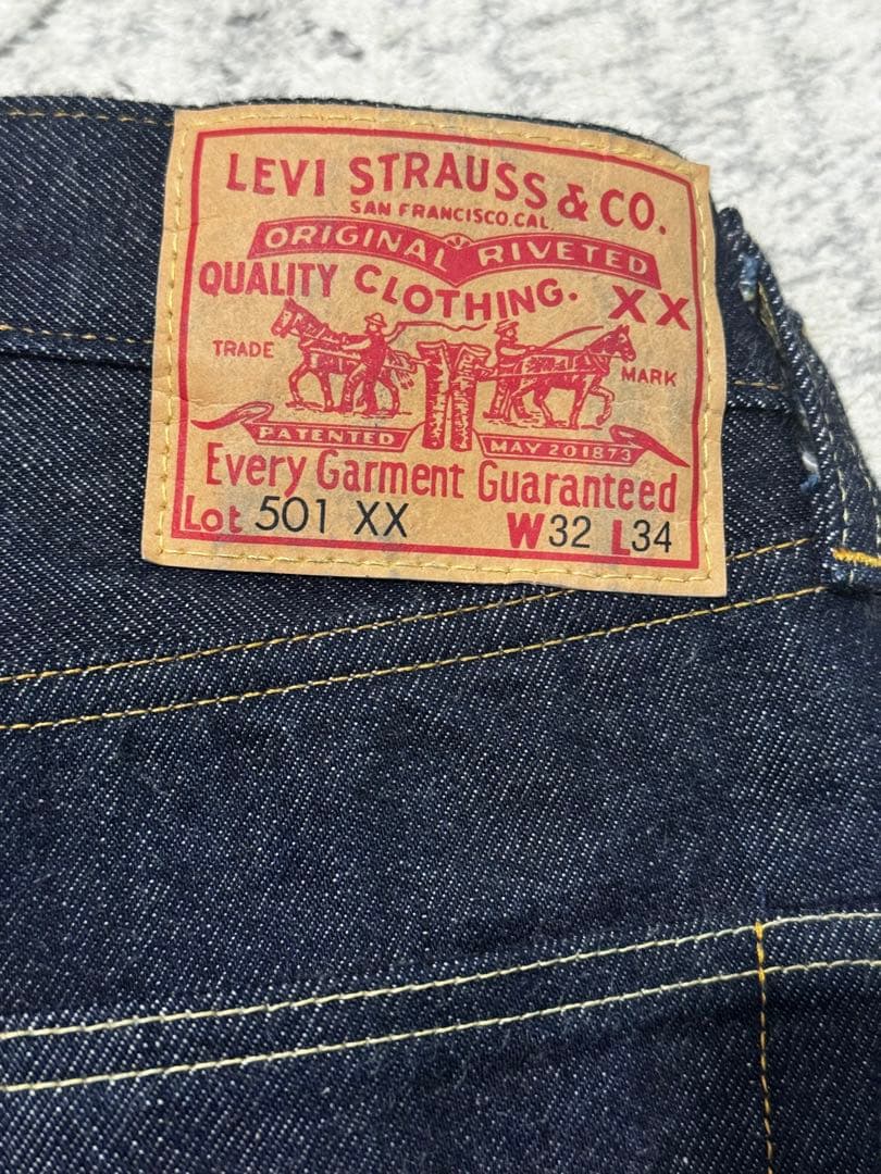 Levi's 501 XX 1955年モデル W32 L34 LVC