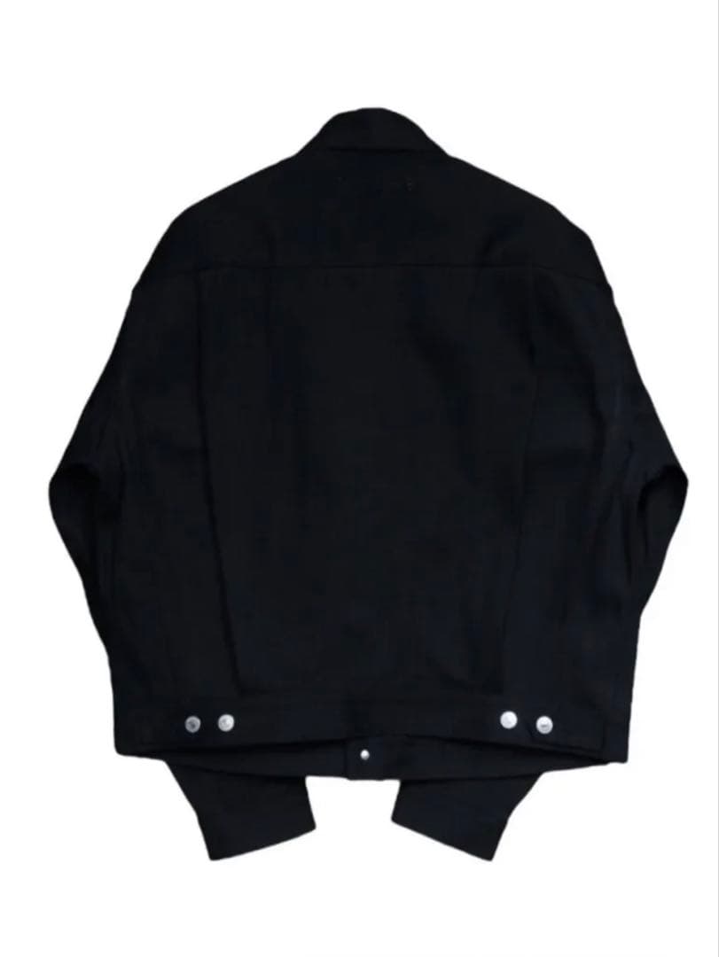 完売品 Time is on 14oz セルビッジ デニムジャケット 黒 極美品