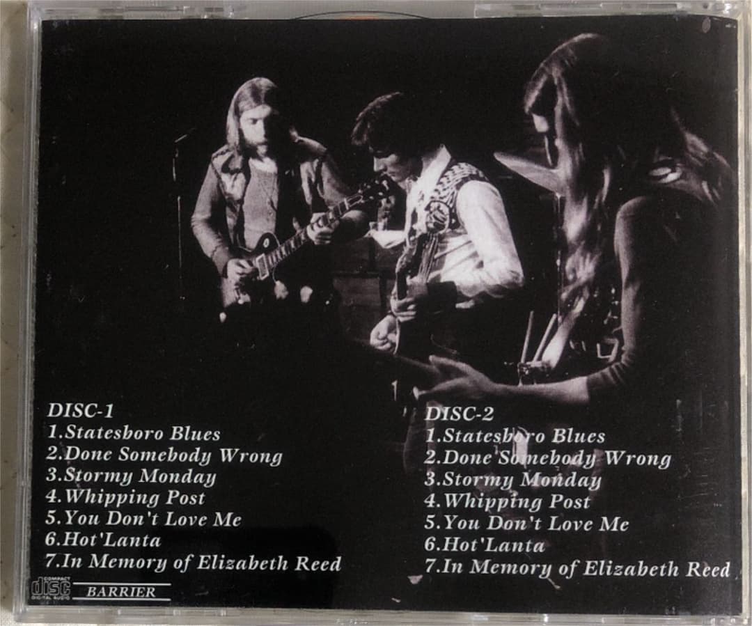 4-Channel Mix！Allman Brothers Band/オールマン