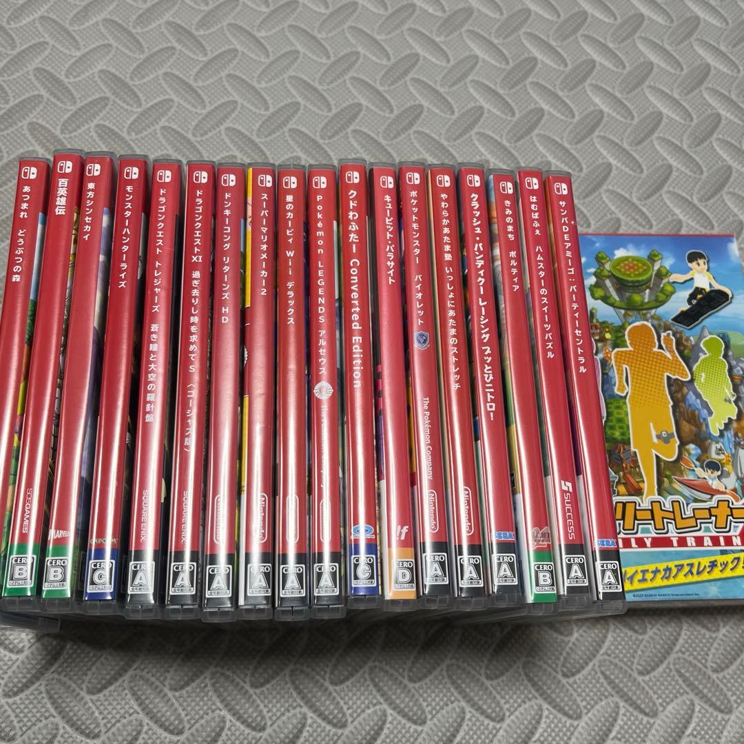Switchソフト 19本まとめ売り