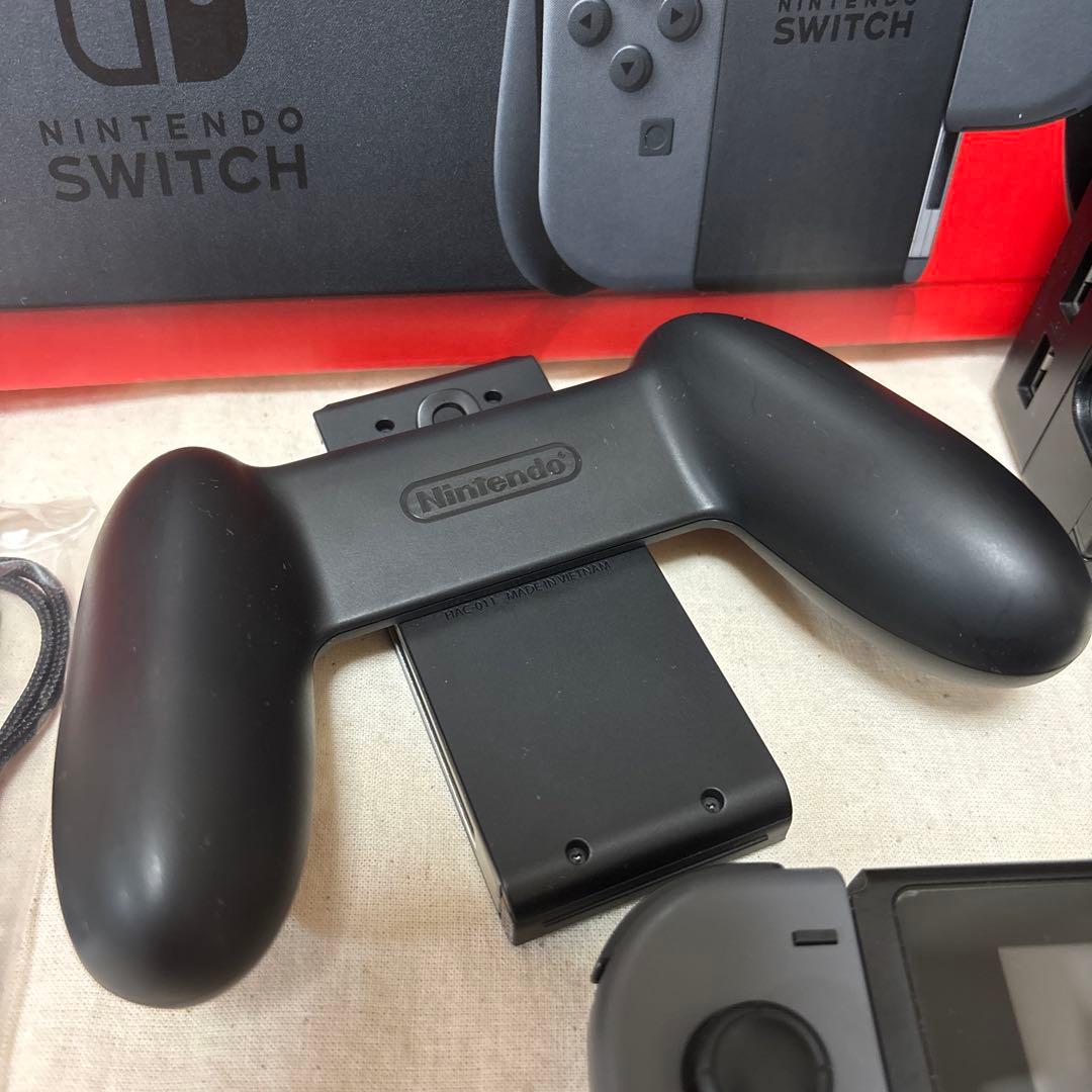 Nintendo switch 本体 グレー
