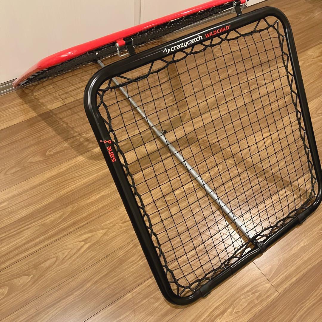 【美品】クレイジーキャッチ　リバウンドネット　ネット リフティング　スポーツ