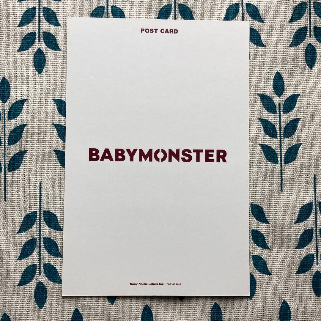 アヒョン BABYMONSTER ベビモン B賞 5/11 ポストカード