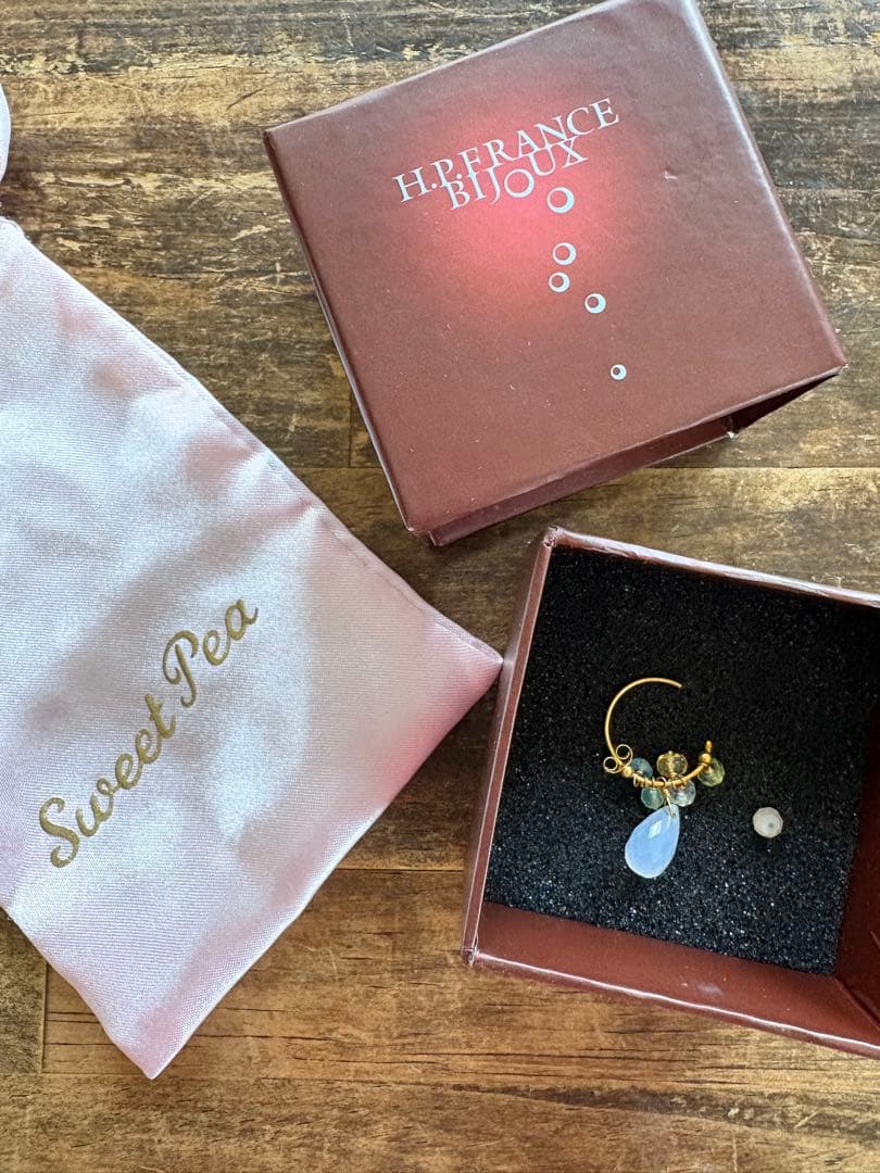 sweet pea 片耳ピアス