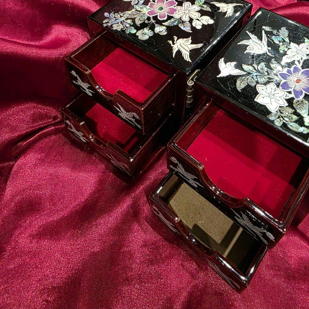 韓国伝統工芸品・螺鈿細工・小物入れ【商品番号508】