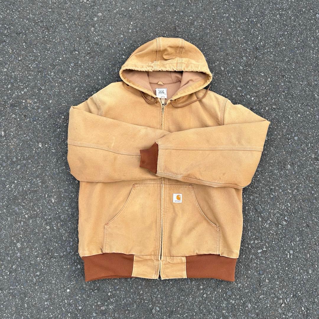 90s USA製Carharttアクティブジャケット 値下げ可能です