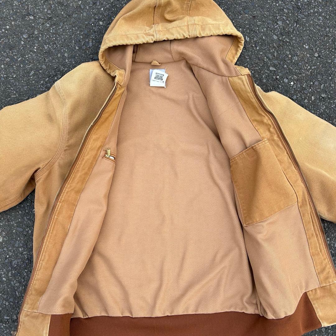 90s USA製Carharttアクティブジャケット 値下げ可能です