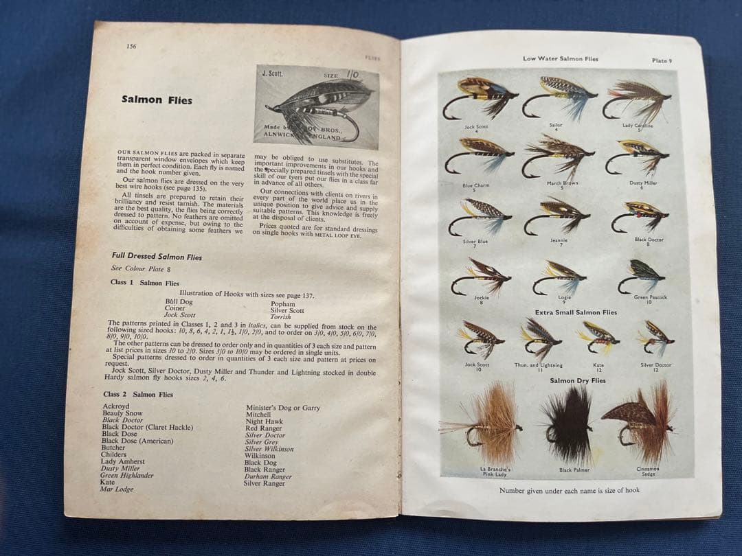 ルアー・フライ Hardy Anglers Guide 63rd EDITION 1957-58