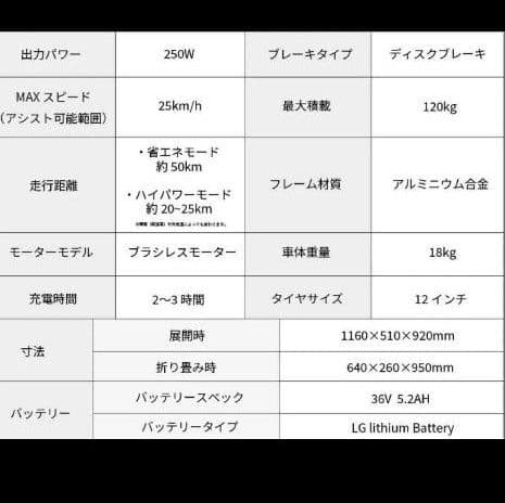 e-bike ファンビータ FANVITA GX-06 電動アシスト自転車