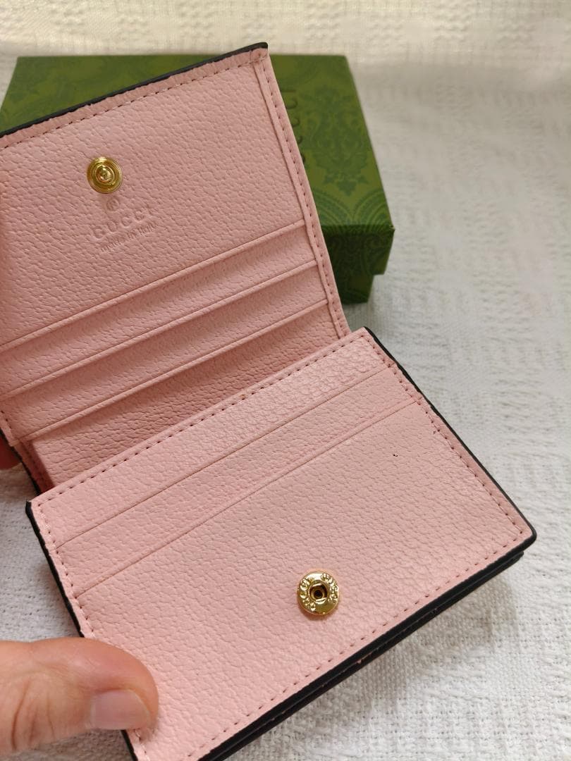 ピンク♡二つ折り財布 小銭入れ ケース