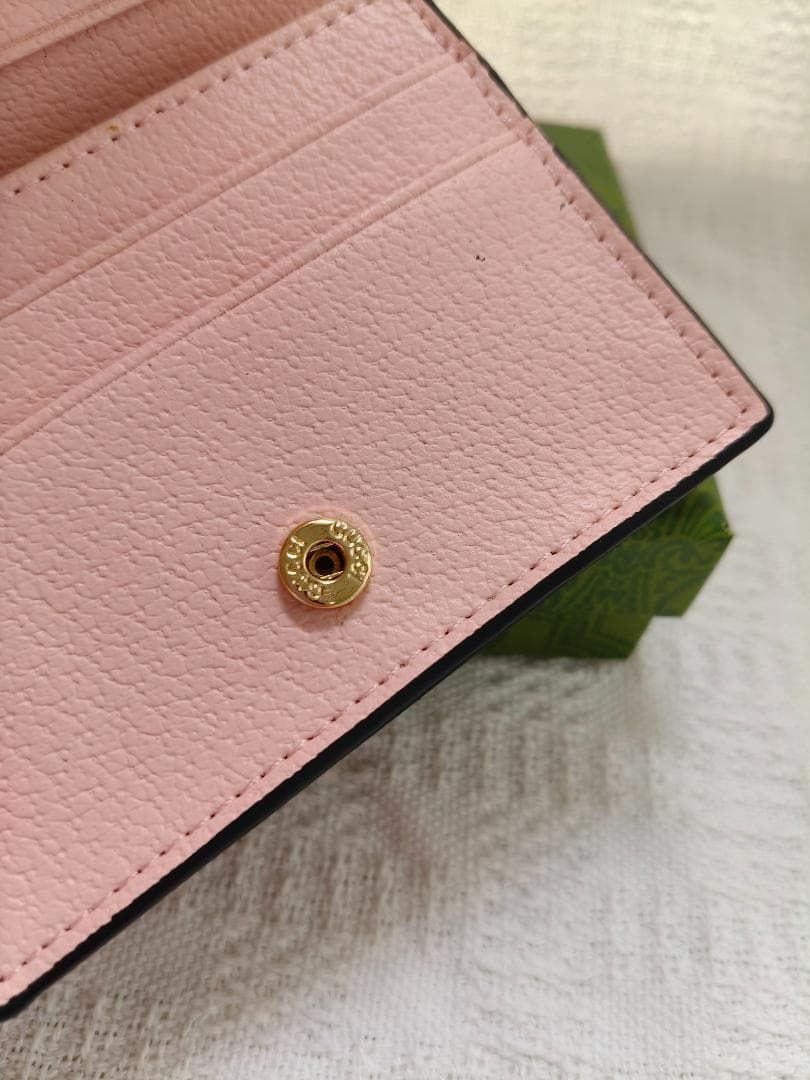 ピンク♡二つ折り財布 小銭入れ ケース