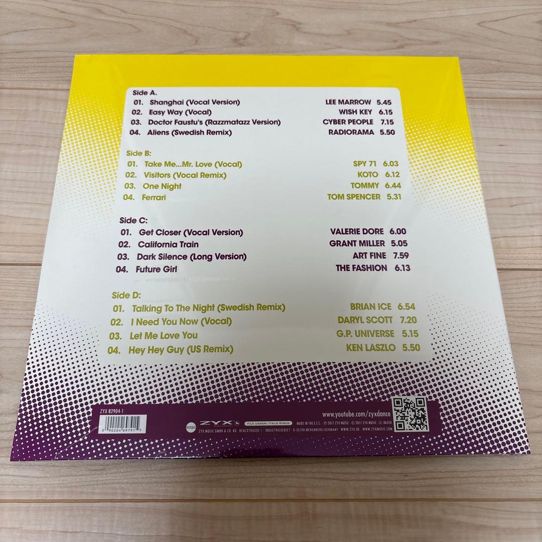 ZYX Italo Disco COLLECTION レコード3枚セット