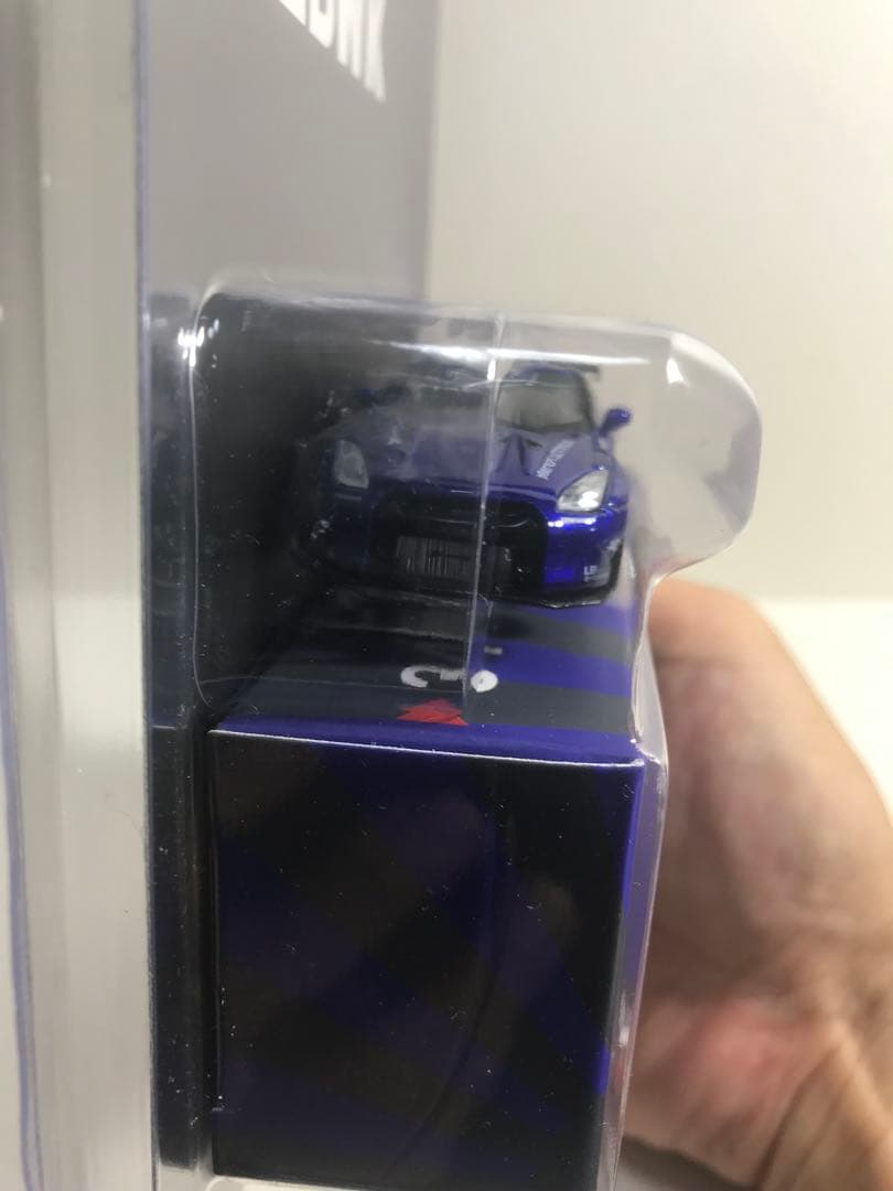 リバティーウォーク 1/64 ミニカー GT 北米仕様　キャンディーブルー未開封