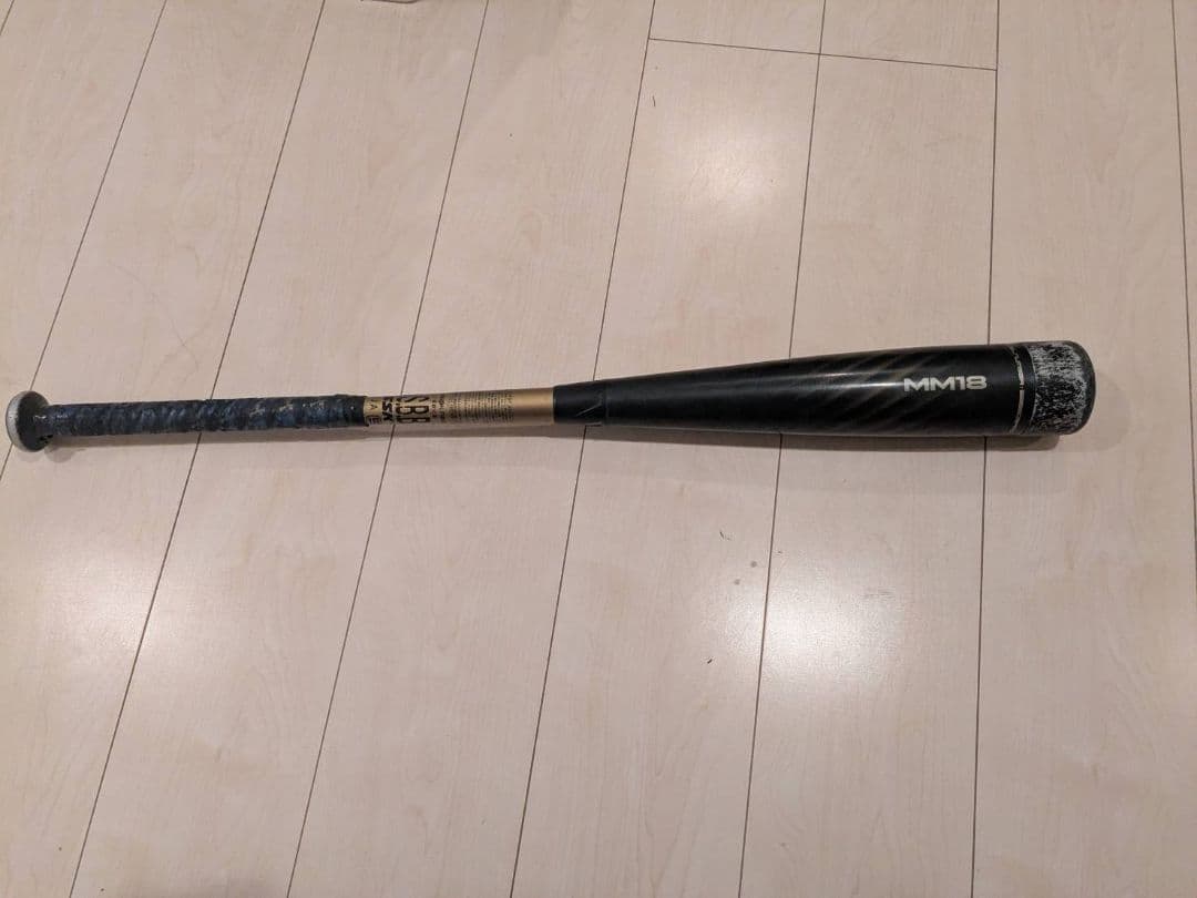 23日まで購入で1000円引き!!中古MM18 軟式バット カーボンファイバー製