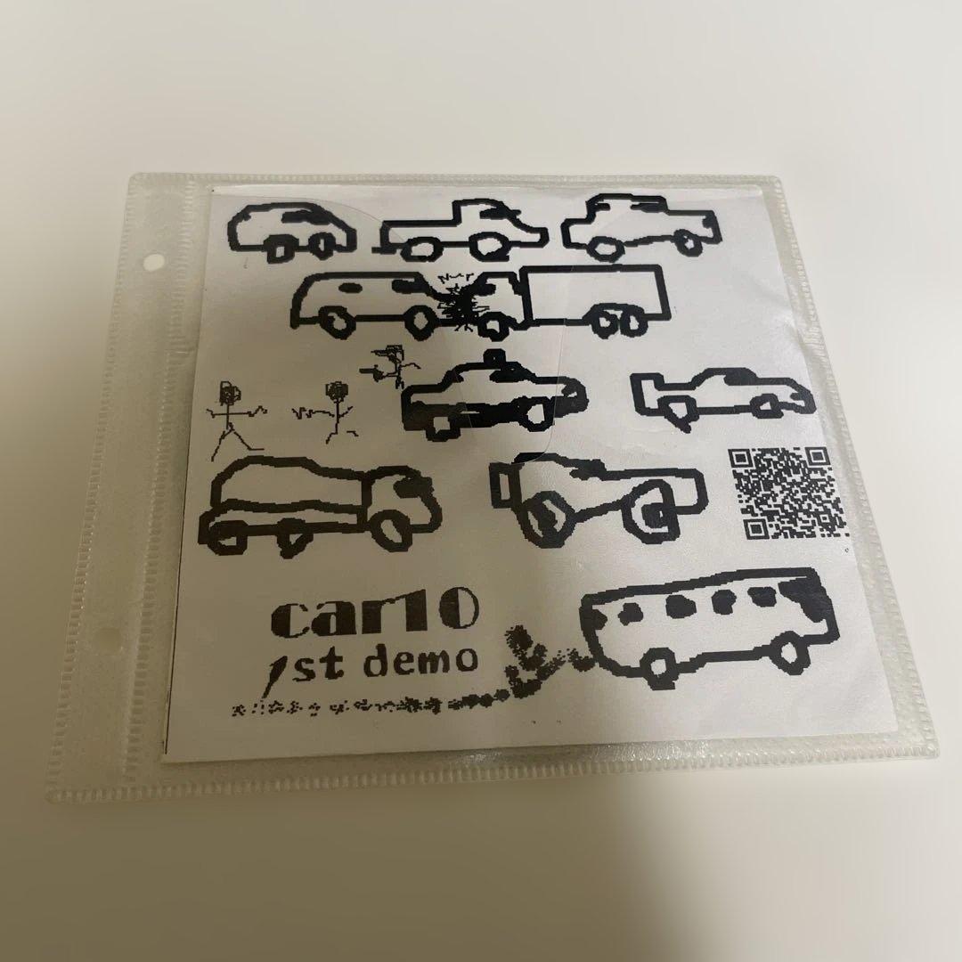 希少 car10 1st demo CD-R 初期音源 カーテン 足利パンク
