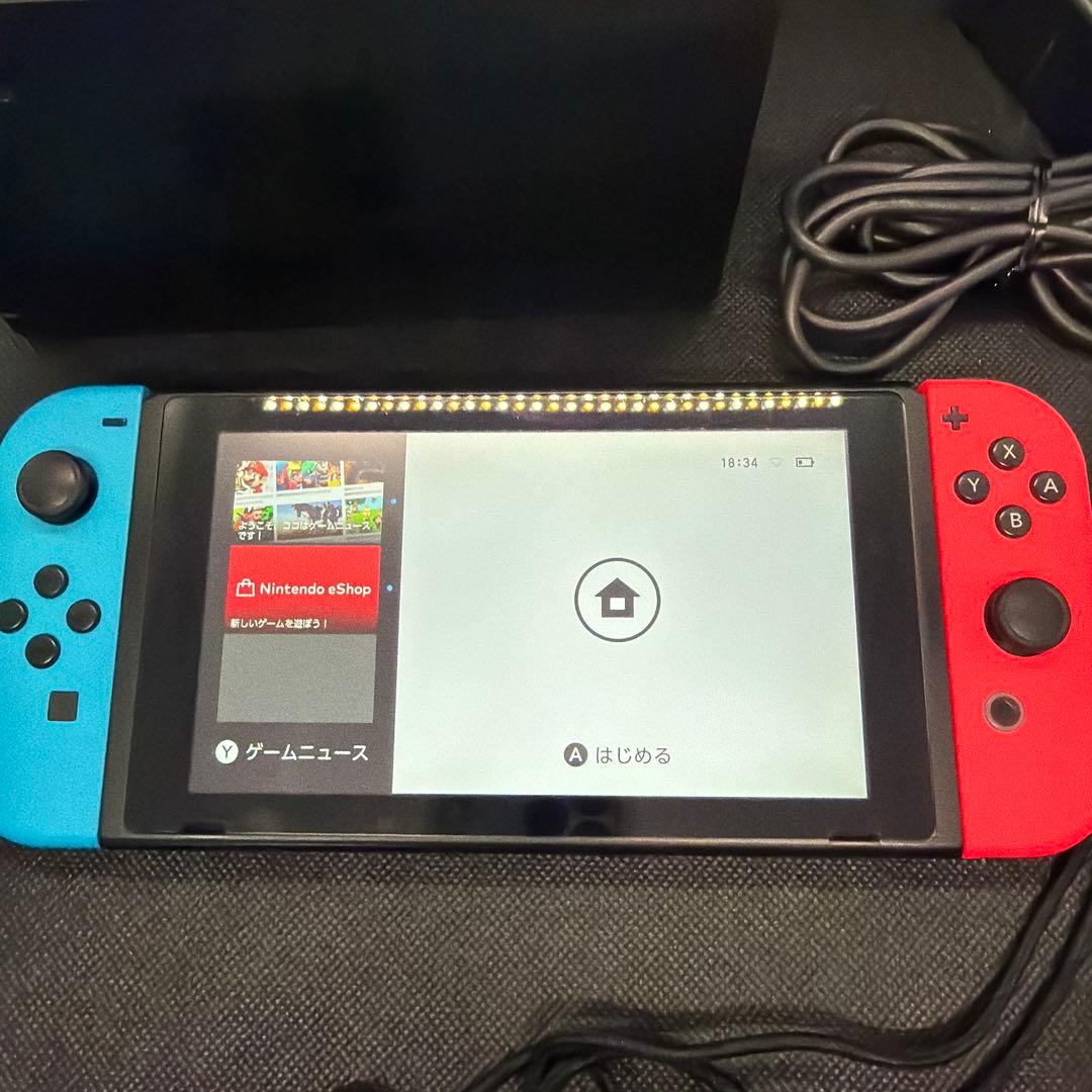 液晶美品　Nintendo Switch 本体