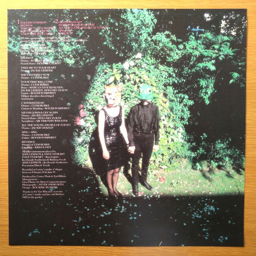 洋楽 EURYTHMICS / IN THE GARDEN