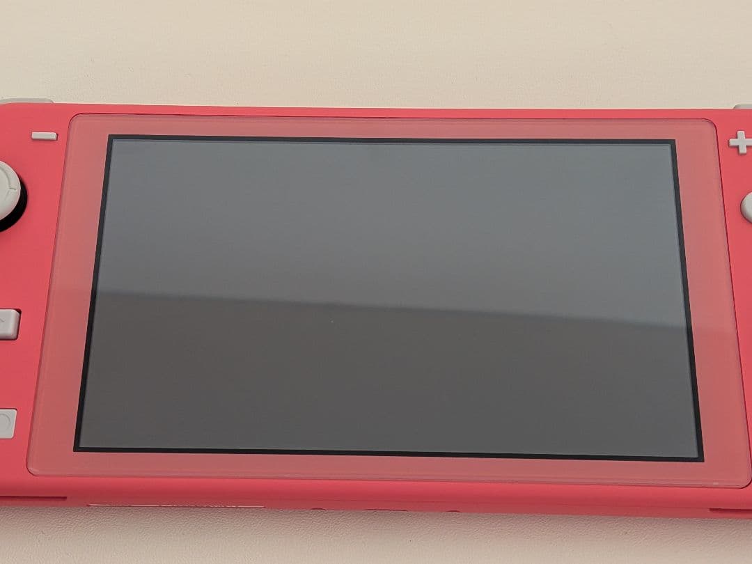 【ほぼ新品】Switch Lite あつ森セット　★液晶保護ガラス付★
