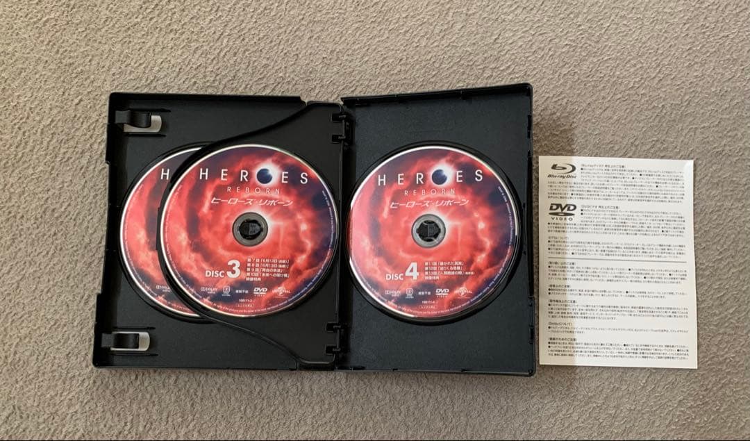 HEROS/ヒーローズ　DVD セット