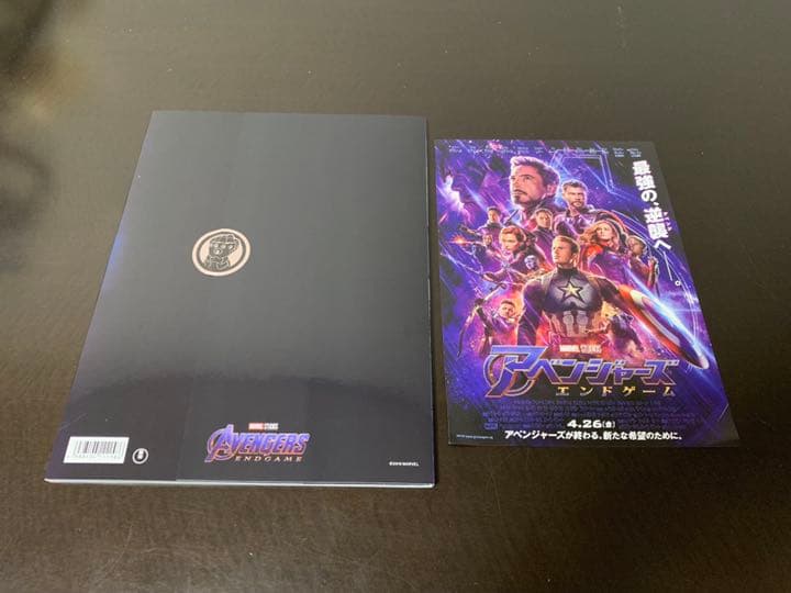 アベンジャーズ エンドゲーム特別版パンフレット チラシ付き サノスガンレット