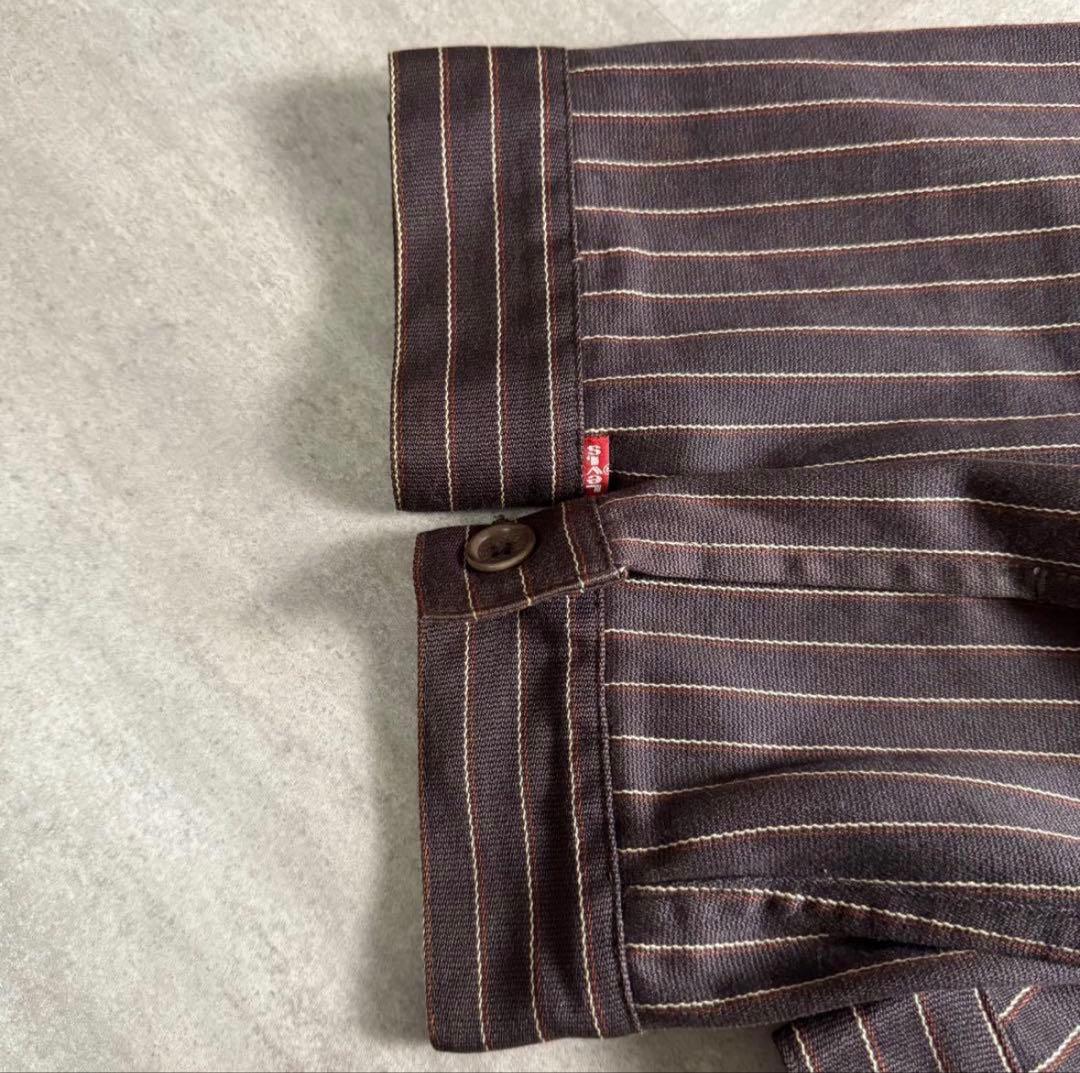 【00's】Levi's 70599 ストライプ　トラッカージャケット　Lサイズ