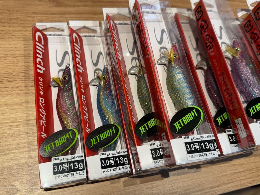 【新品未使用】シマノ クリンチ ロングアピール　ジェットブースト　３６本セット