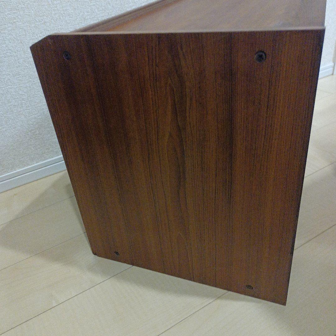 希少　昭和レトロ 古家具 木製テレビ台 キャビネット 　当時物　東芝製