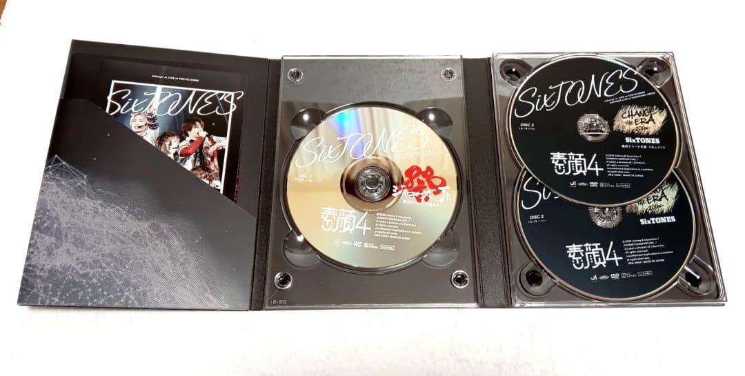 【正規品】素顔4 SixTONES盤 DVD ジャニーズJr.