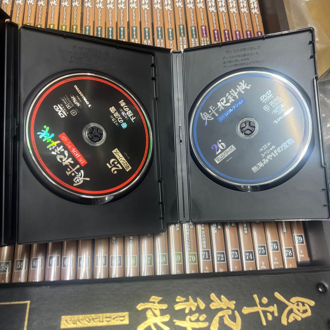 鬼平犯科帳 DVD 全80巻セット　解説書
