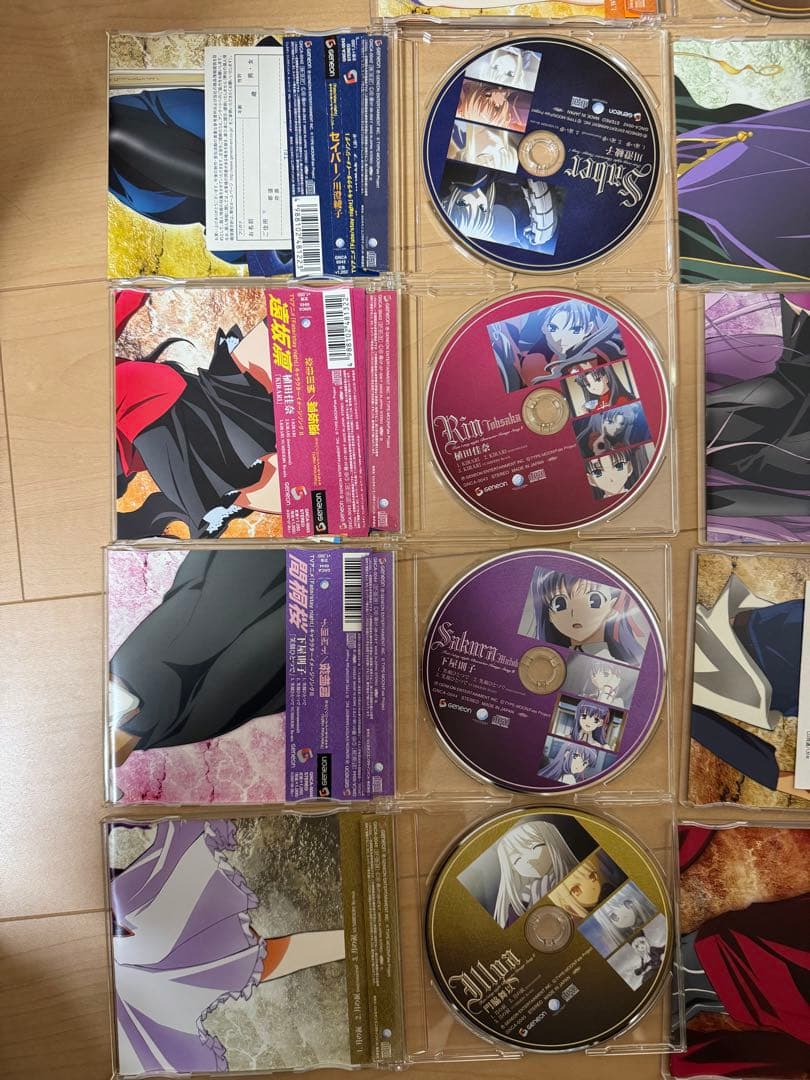 Fate/stay night キャラクターイメージソング　9枚まとめ売り