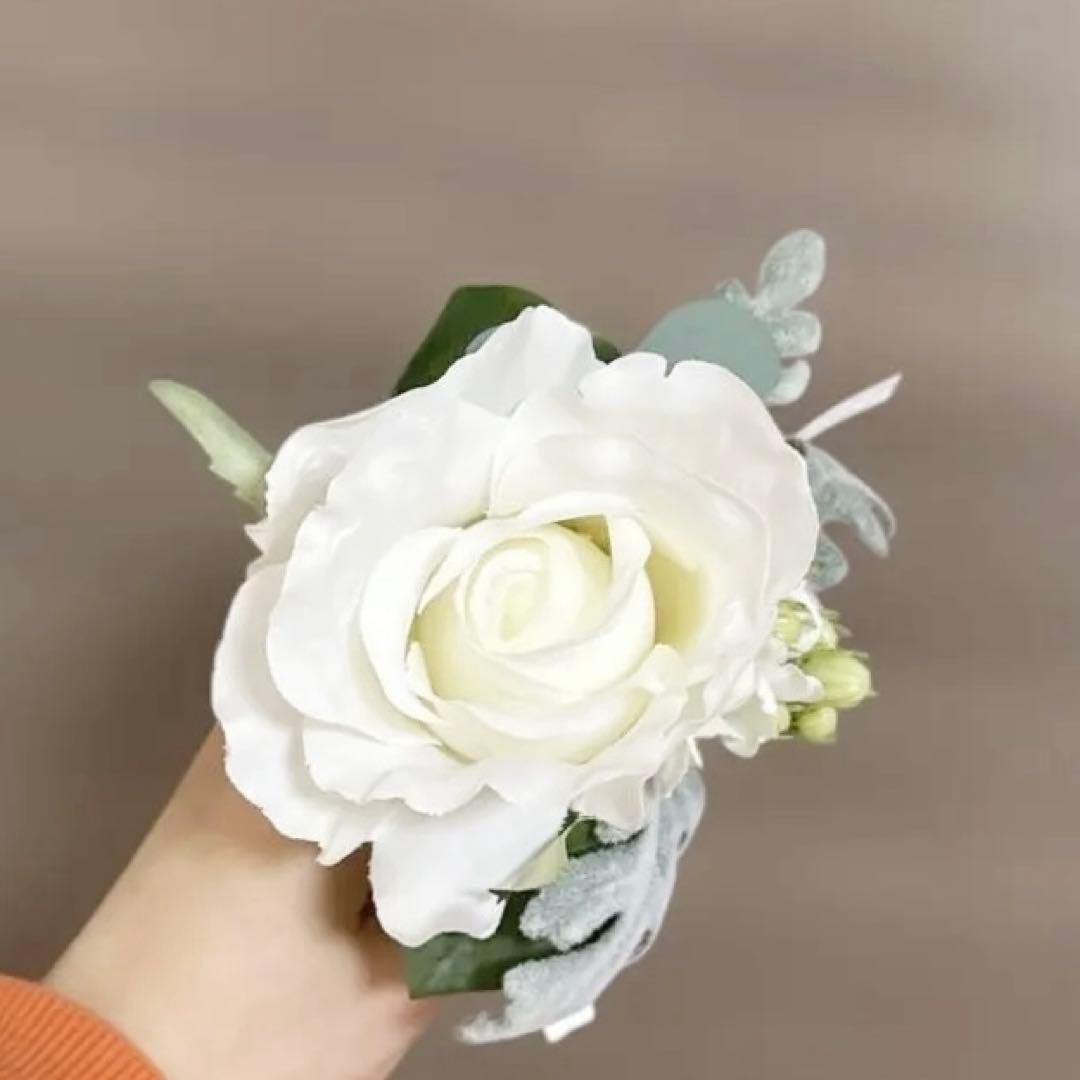 ブーケブートニアセット/結婚式/前撮り【お値下げ相談可】
