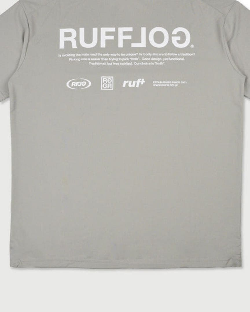 ラフロッグ　モックネック　ティー　 サイズM RUFFLOG