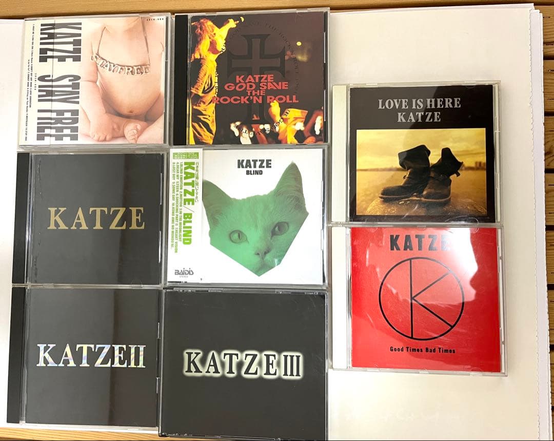 KATZE 全アルバムまとめて（中古CD）