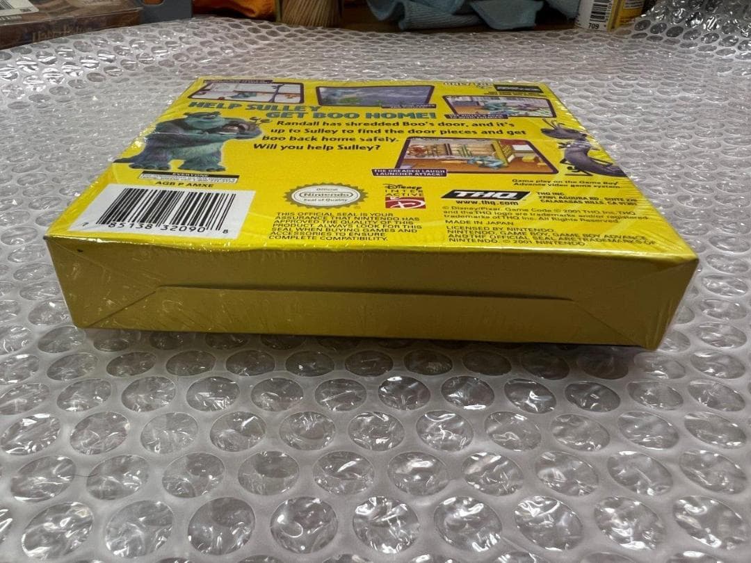GBA Monsters Inc / モンスターズ インク 新品未開封 画像参照