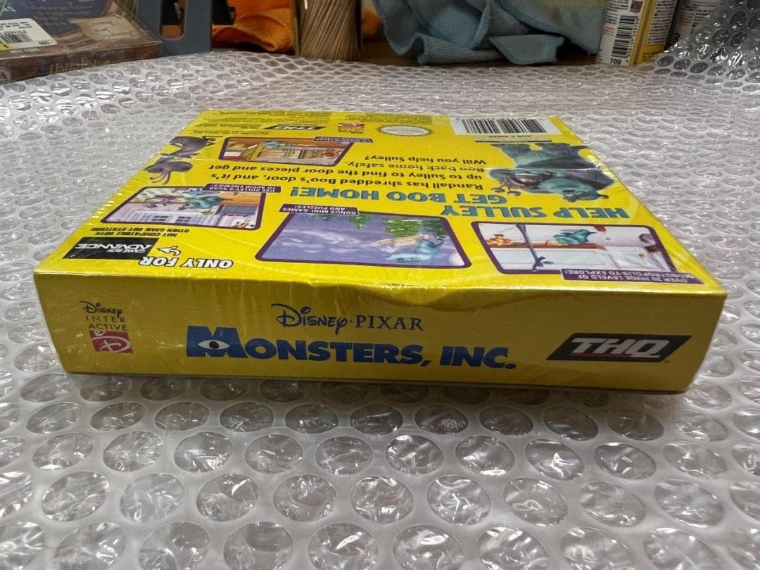 GBA Monsters Inc / モンスターズ インク 新品未開封 画像参照