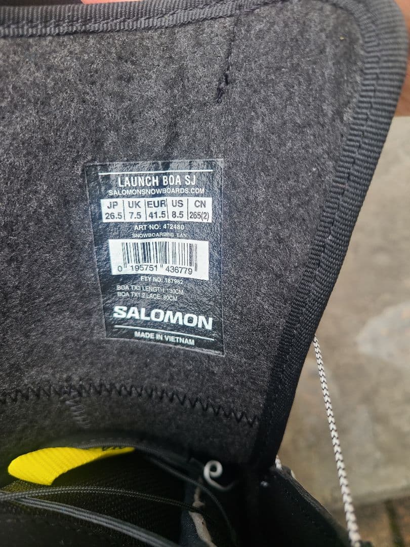 スノーボード salomon lounch 26.5cm