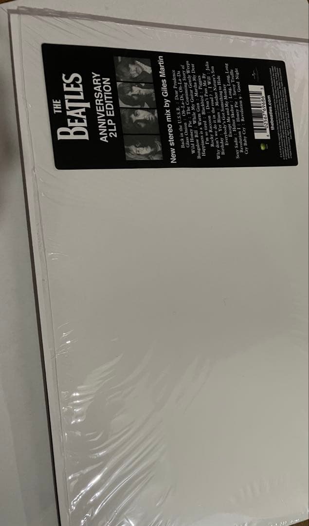 ほぼ未使用THE BEATLES WHITE ALBUM ANNIVERSARY