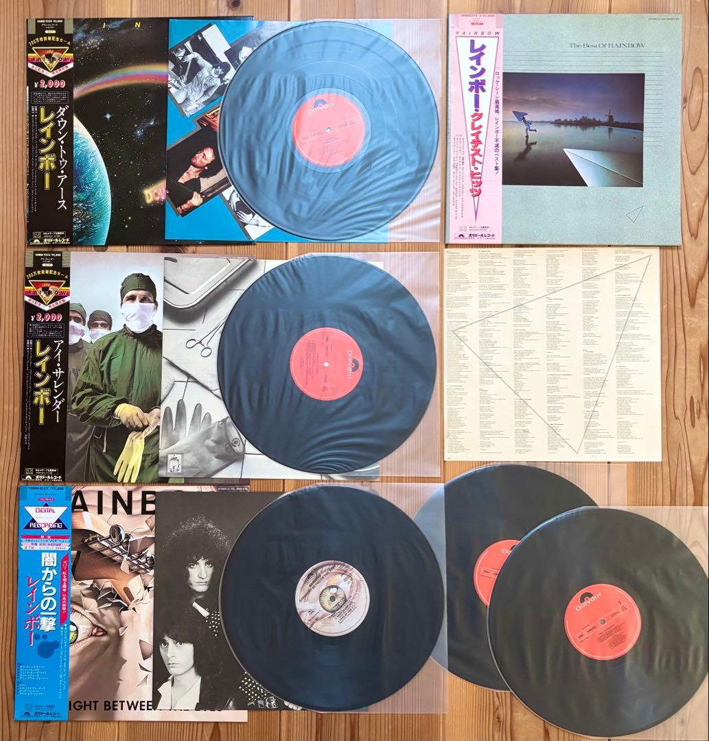 LP All obi Hard Rock レコード まとめ売り 64枚セット