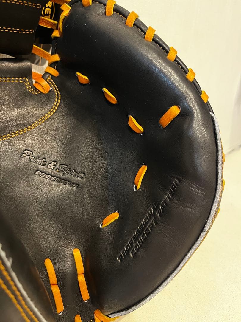 新品　ZETT 野球 少年軟式 プロステイタス　捕手用 キャッチャーミット　右投