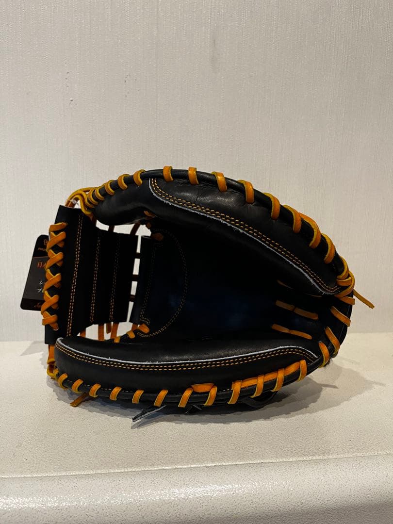 新品　ZETT 野球 少年軟式 プロステイタス　捕手用 キャッチャーミット　右投