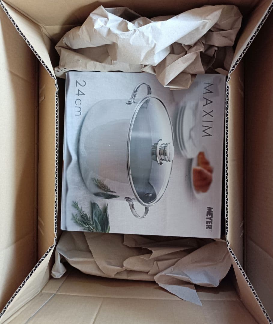 MEYER MAXIM マイヤージャパン 両手鍋 24cm新品・未開封商品