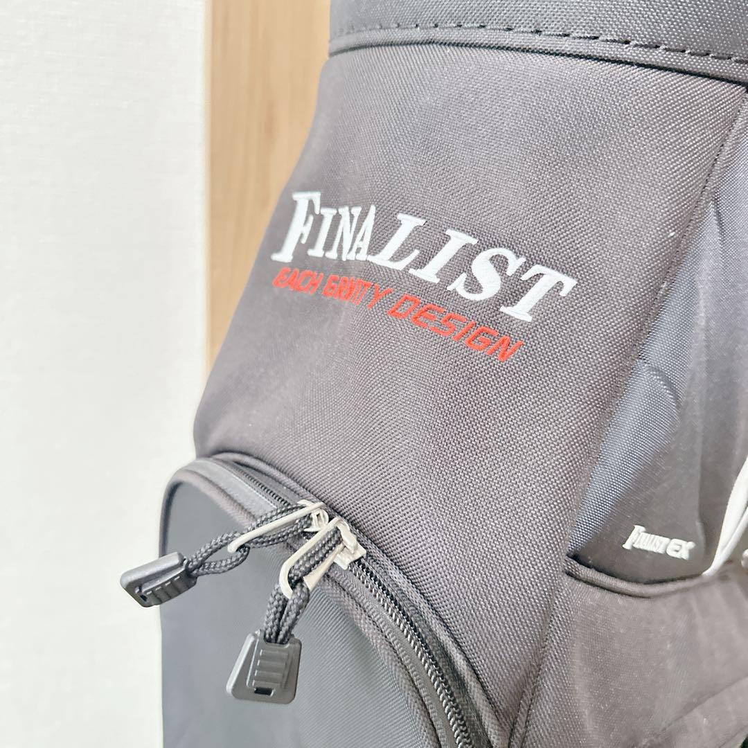 美品 ミズノ キャディバッグ FINALIST 9.5型 7分割 ブラック 軽量