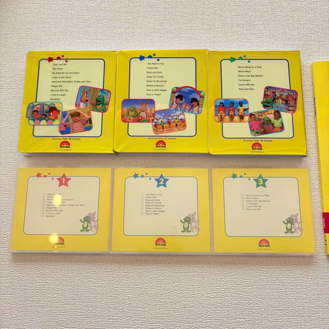 ⚫︎2023購入⚫︎Zippy and Me DVD全3巻、CD3枚、ガイドブック