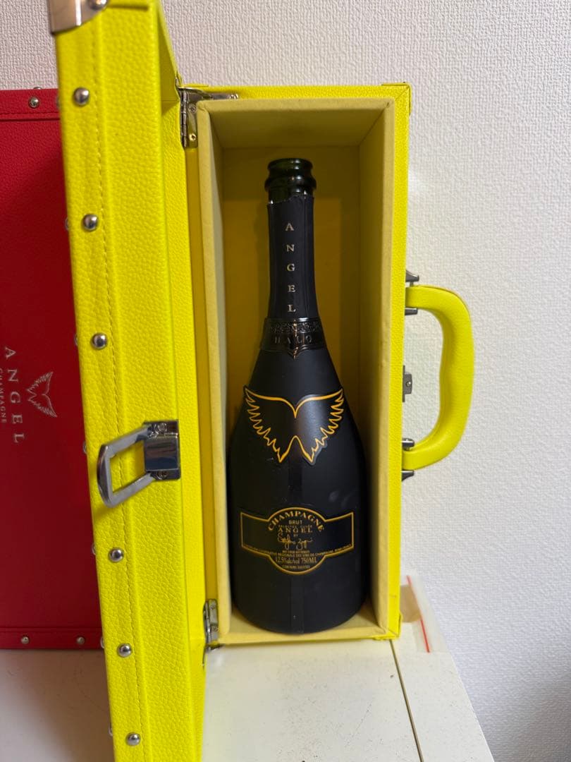 エンジェル シャンパン セット ボトルケース 空き瓶 5本セット
