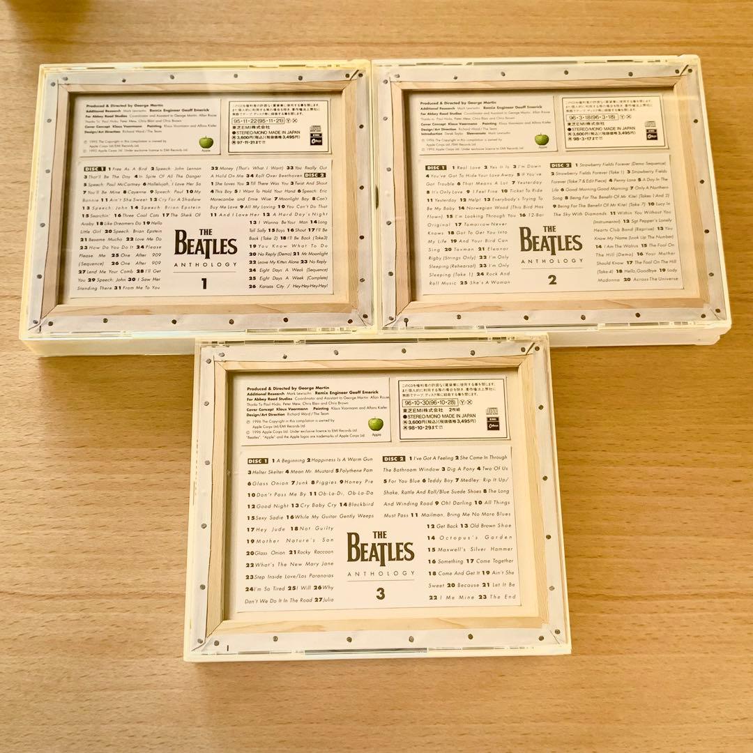 The Beatles／ANTHOLOGY 1・2・3／傑作貴重CD全3作セット