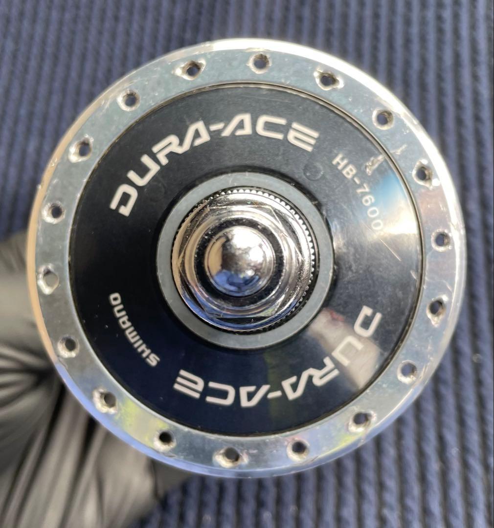 NJS SHIMANO DURAACE 36H フロントハブ　競輪　ピスト