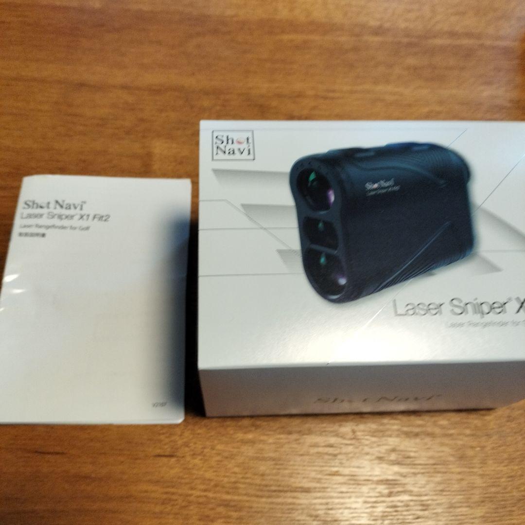 Shot Navi Laser Sniper X1 Fit2 ゴルフ用距離計